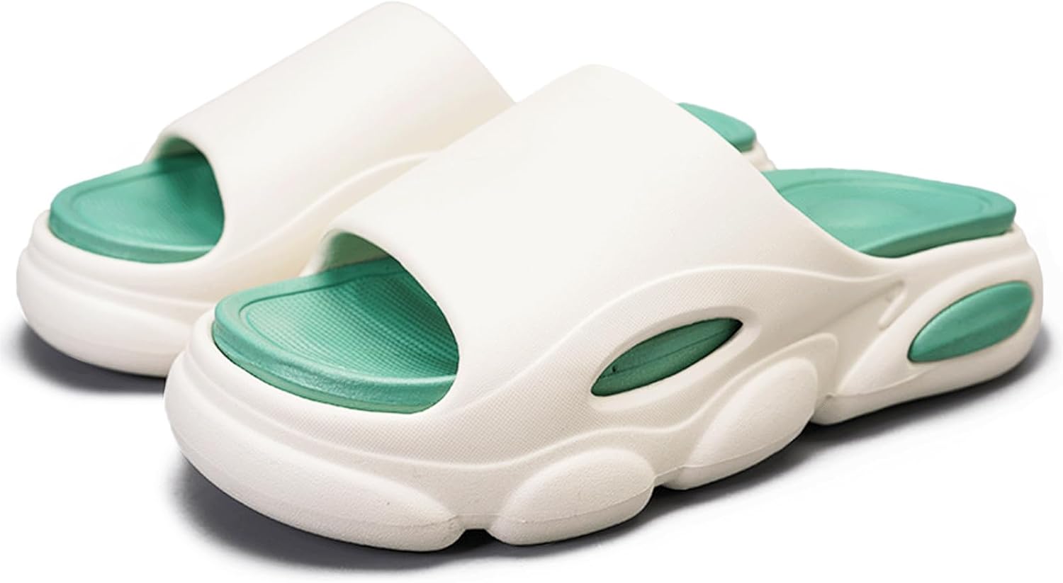 Тапочки Cloud Slides для женщин и мужчин, удобные сандалии из пеноматериала для дома и улицы, для ванной и душа Lotustar, белый
Тапочки Cloud Slides для женщин и мужчин, удобные сандалии из пеноматериала для дома и улицы, для ванной и душа Lotustar, белый