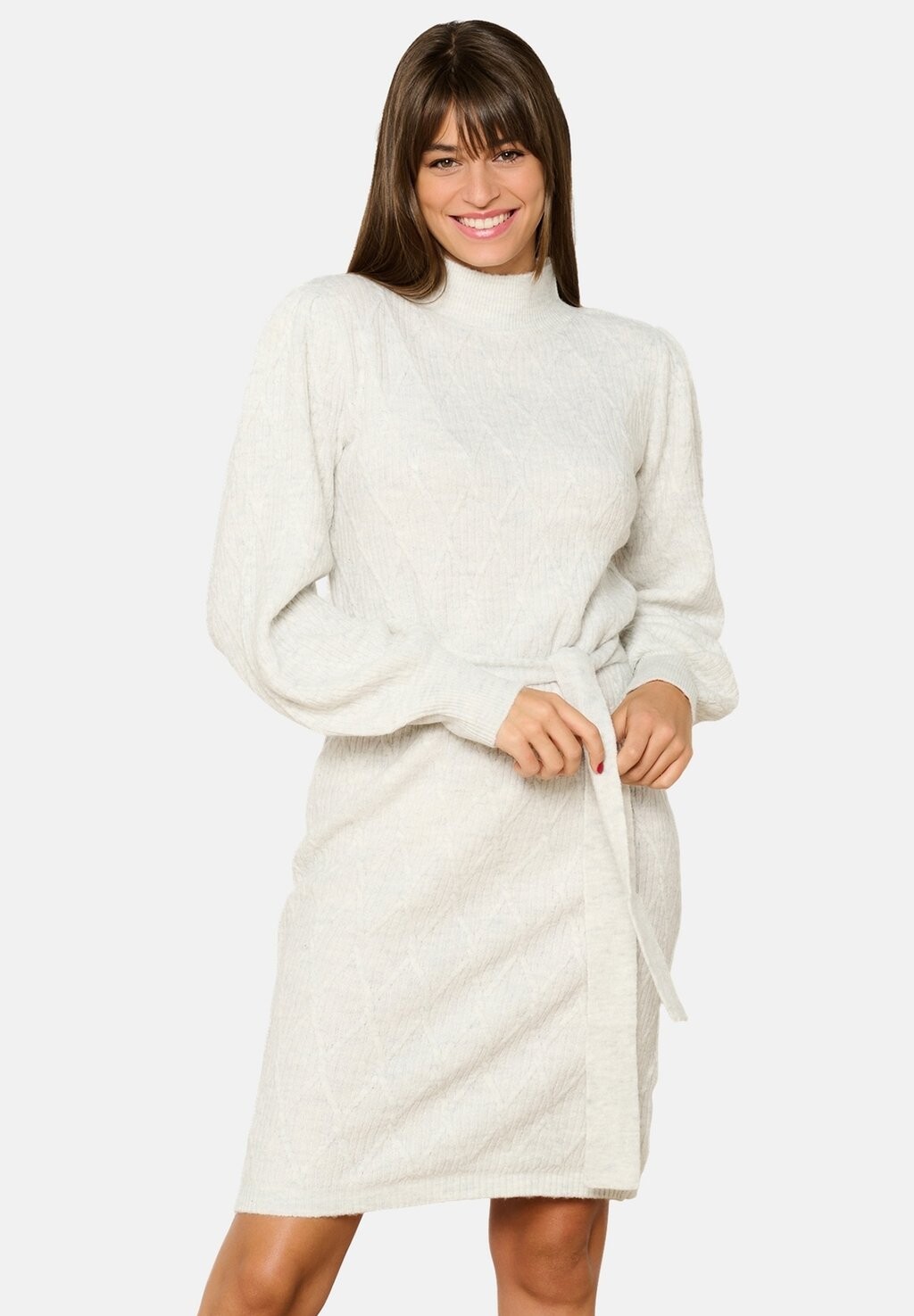 Платье-джемпер CABLE KNIT WITH RIBBON LolaLiza, светло-серый
Платье-джемпер CABLE KNIT WITH RIBBON LolaLiza, светло-серый