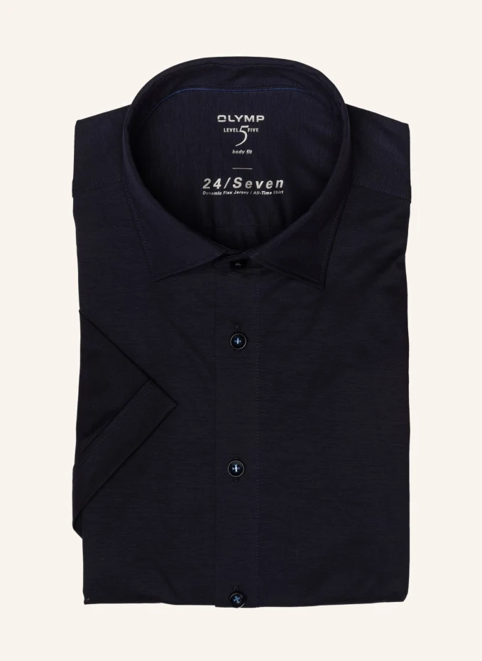 Рубашка с короткими рукавами level five 24/seven облегает тело Olymp, синий
Рубашка с короткими рукавами level five 24/seven облегает тело Olymp, синий