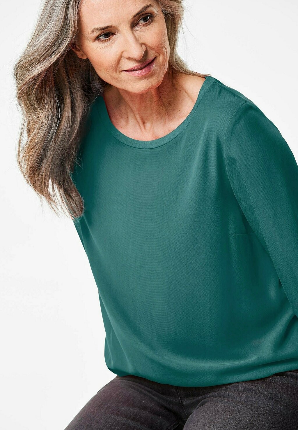 Блуза GOLDNER, темно-зеленый
Блуза GOLDNER, темно-зеленый