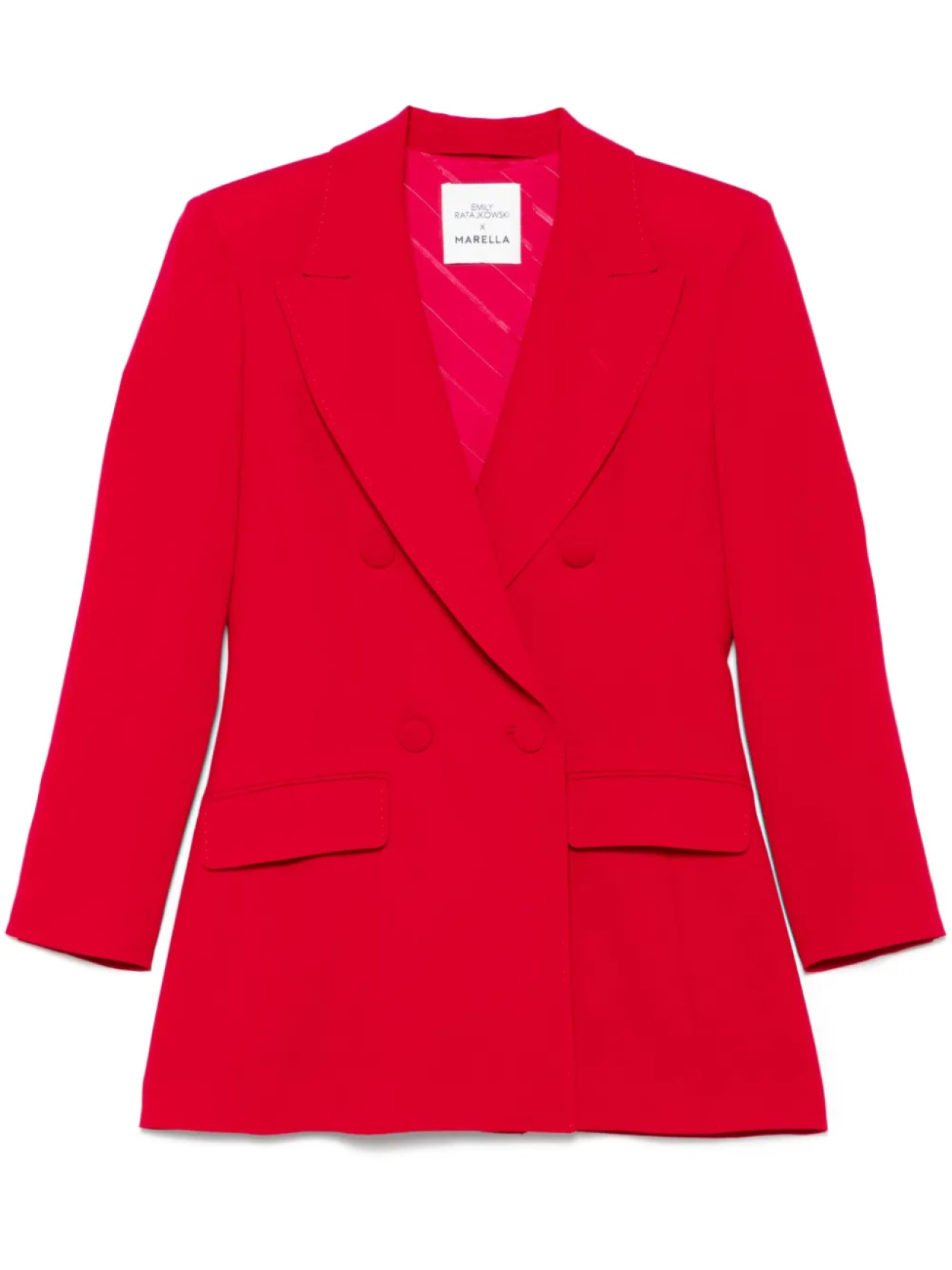 Marella блейзер из коллаборации с Emily Ratajkowski, красный
Marella блейзер из коллаборации с Emily Ratajkowski, красный