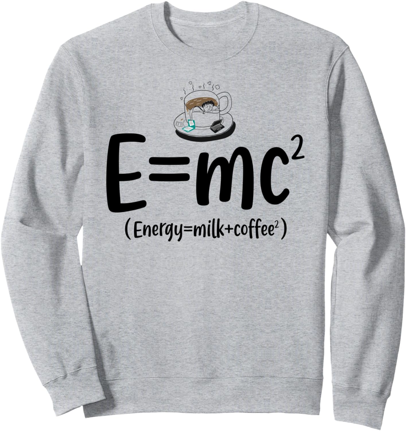 Забавная толстовка для зануд - Формула энергии - Кофеман Geek, Coffee Lover, Scientist, Professor, Student, серый
Забавная толстовка для зануд - Формула энергии - Кофеман Geek, Coffee Lover, Scientist, Professor, Student, серый