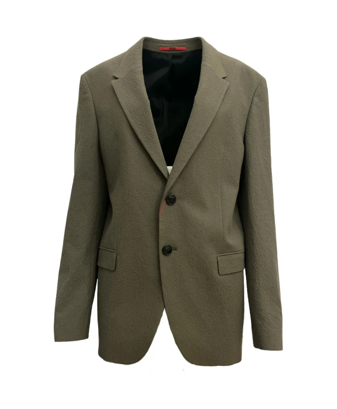 Структурированный коричневый приталенный блейзер Hugo, коричневый
Структурированный коричневый приталенный блейзер Hugo, коричневый