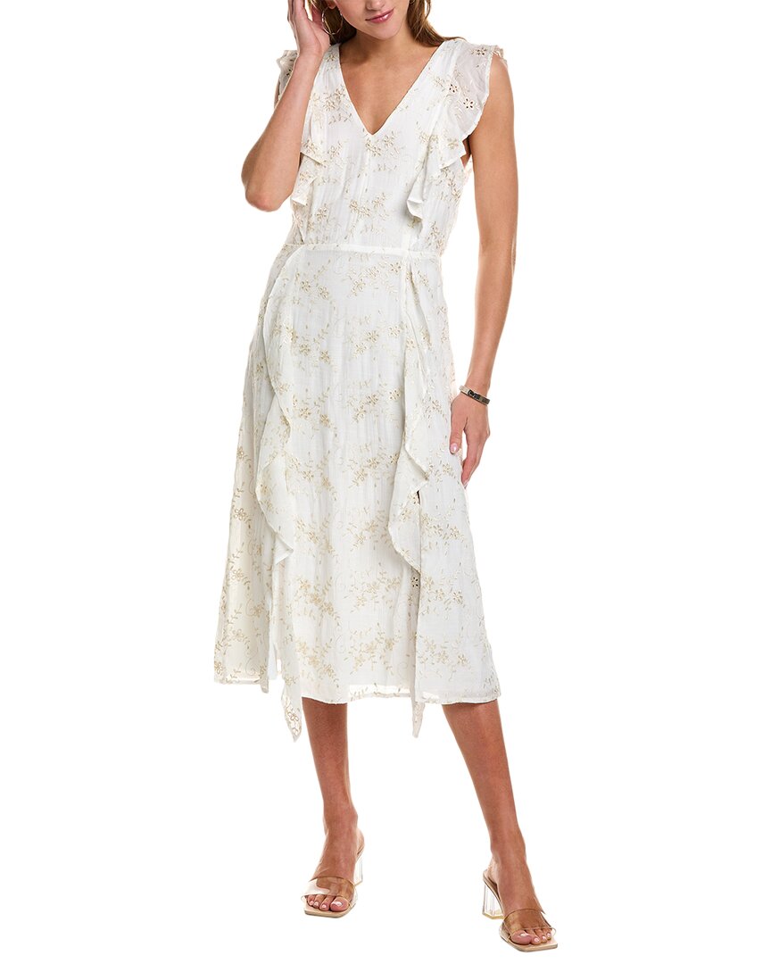 Джулия Джордан Вышитое льняное платье миди Julia Jordan, слоновая кость
Джулия Джордан Вышитое льняное платье миди Julia Jordan, слоновая кость