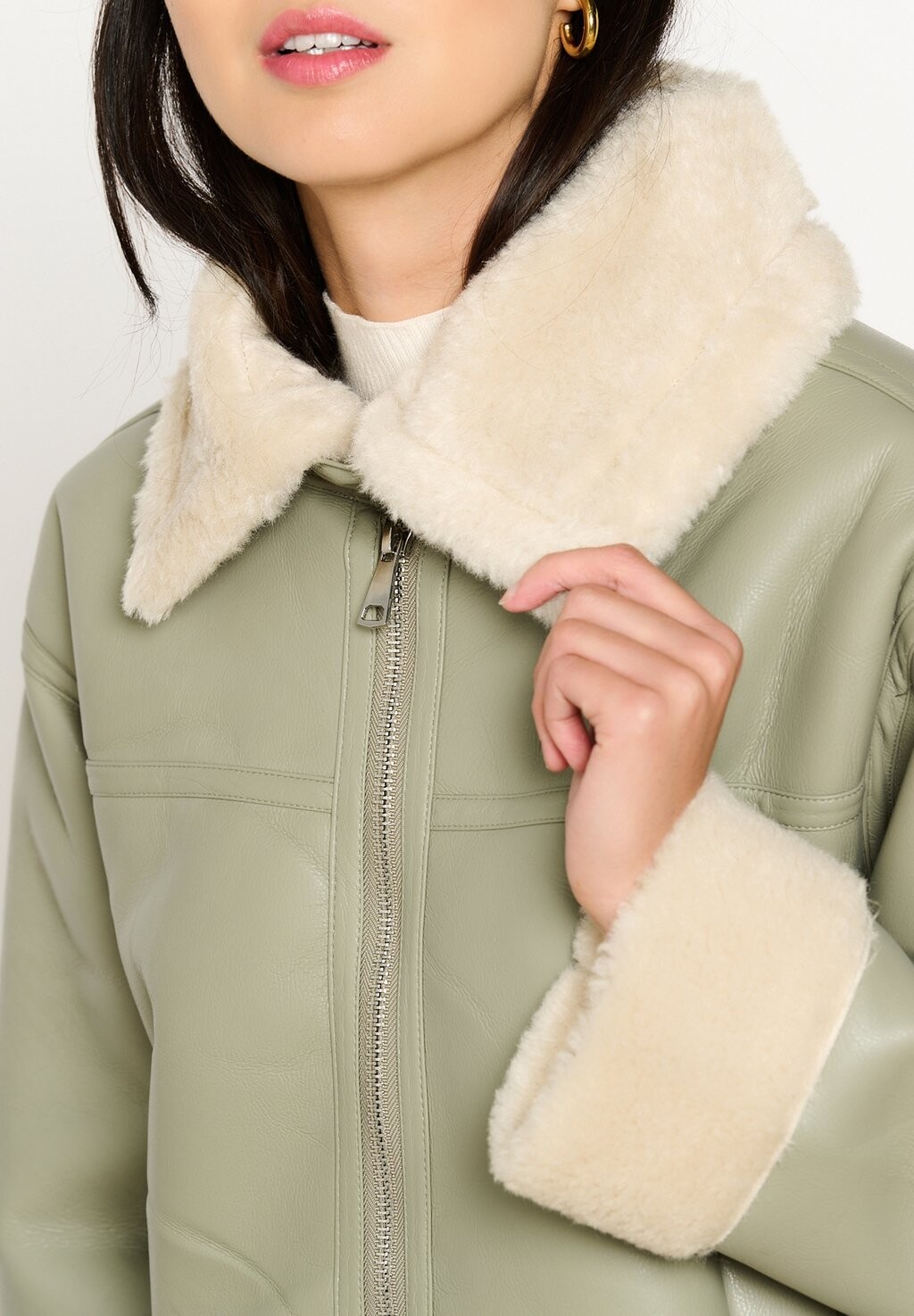 Куртка из искусственной кожи LolaLiza, хаки
Куртка из искусственной кожи LolaLiza, хаки