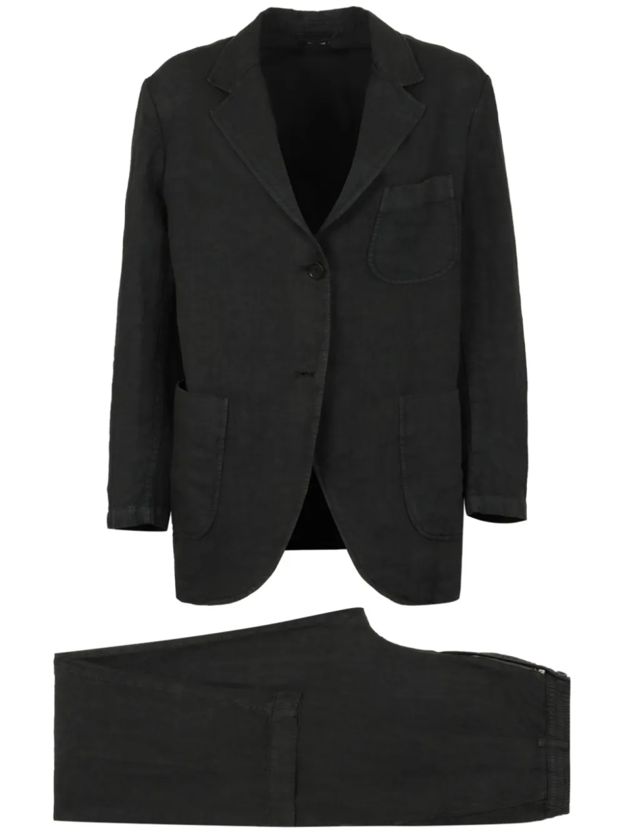 ASPESI льняной костюм с однобортным пиджаком, зеленый
ASPESI льняной костюм с однобортным пиджаком, зеленый