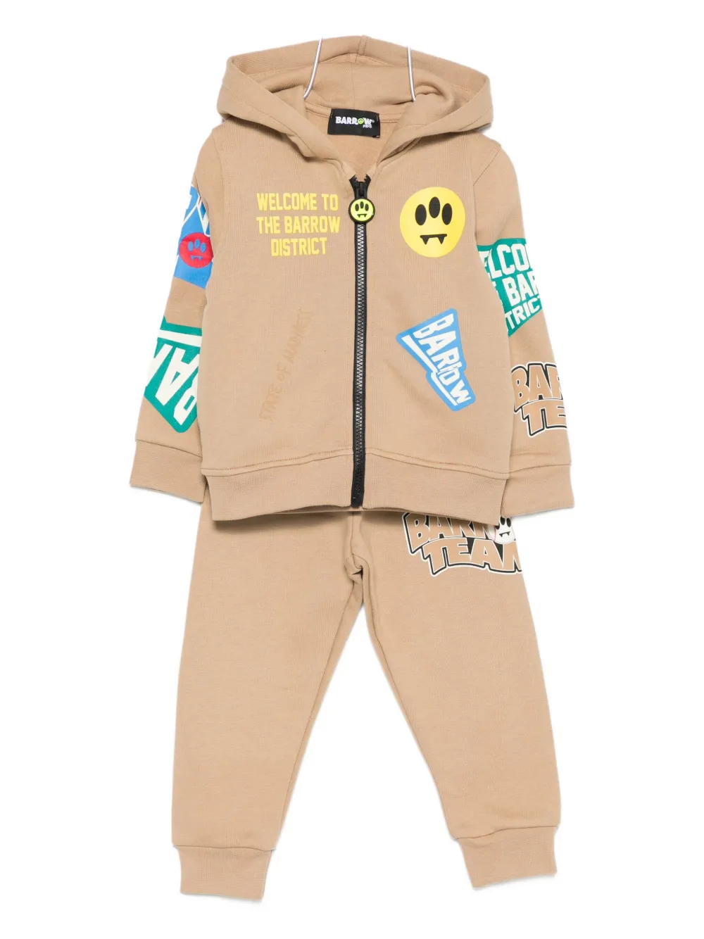 Бейсбольный спортивный костюм с капюшоном Barrow Kids, коричневый
Бейсбольный спортивный костюм с капюшоном Barrow Kids, коричневый