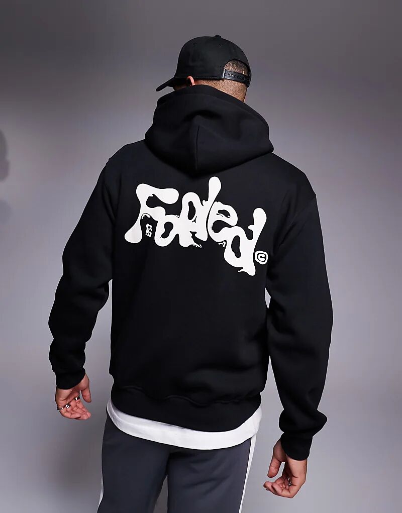Толстовка с капюшоном и контрастным жидким логотипом на спине черного цвета Faded Store
Толстовка с капюшоном и контрастным жидким логотипом на спине черного цвета Faded Store