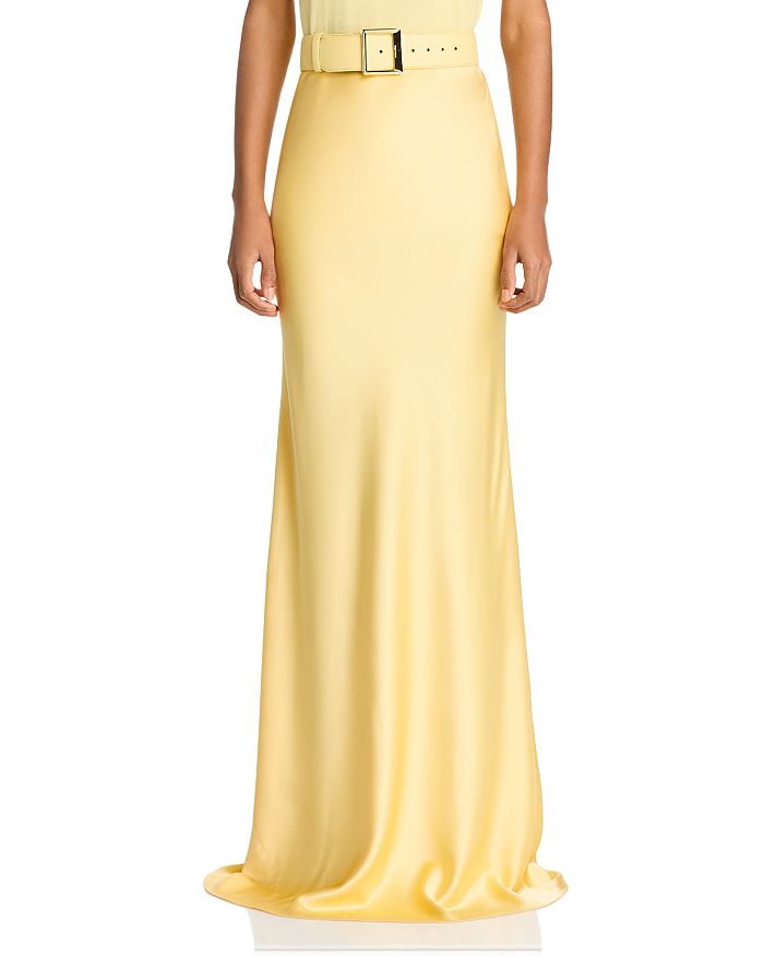 Шелковая макси-юбка Sergio Hudson, желтый
Шелковая макси-юбка Sergio Hudson, желтый