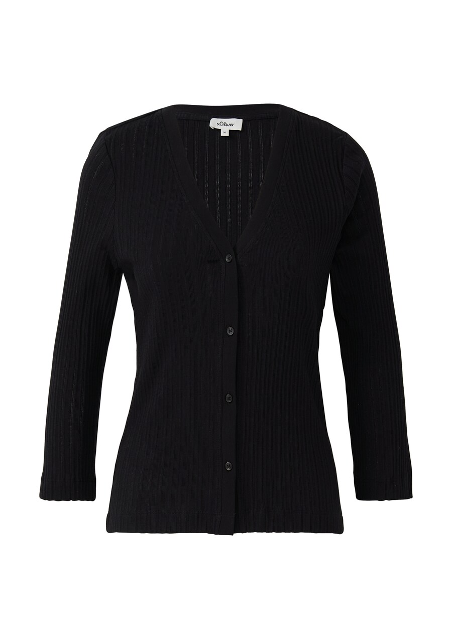 Вязаный кардиган s.Oliver, Black
Вязаный кардиган s.Oliver, Black
