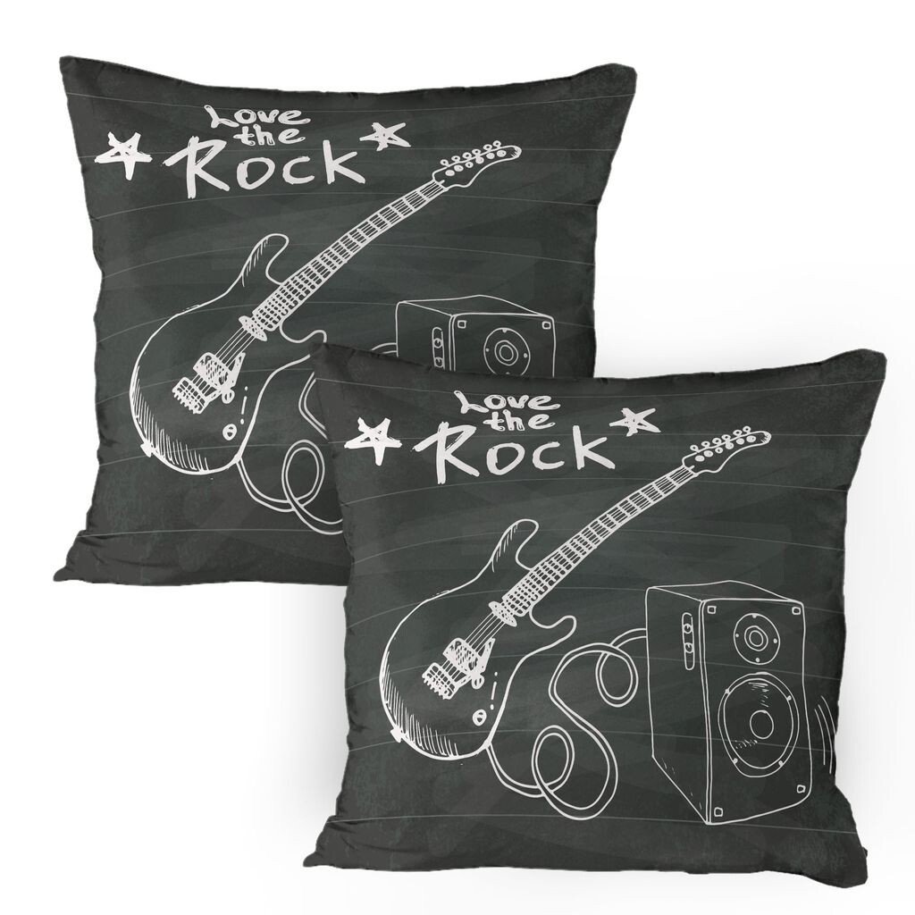 Чехлы для подушек для гитары ABAKUHAUS, набор из 2 шт., надпись «Love the Rock», цитата о любви к рок-музыке и гитаре, чехол для подушки с декоративным принтом, 80 x 80 см, темно-серый белый
Чехлы для подушек для гитары ABAKUHAUS, набор из 2 шт., надпись «Love the Rock», цитата о любви к рок-музыке и гитаре, чехол для подушки с декоративным принтом, 80 x 80 см, темно-серый белый