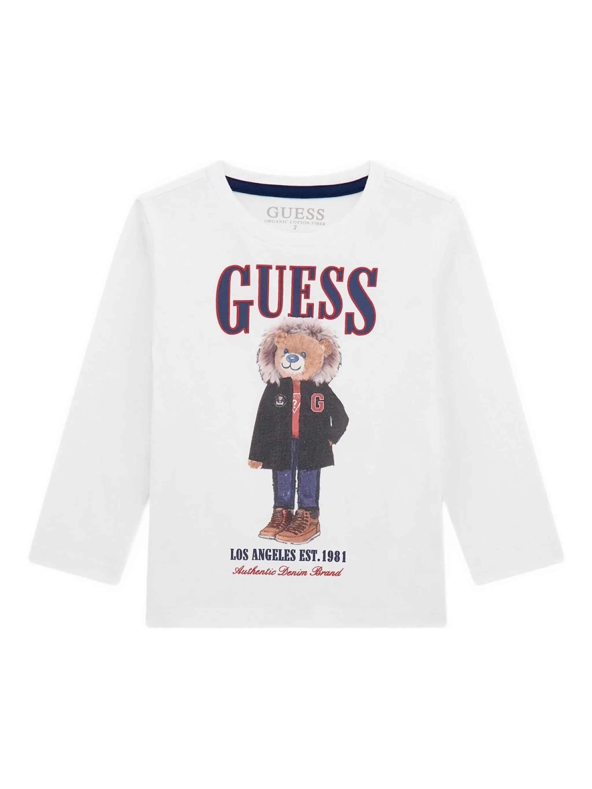 Футболка с принтом Teddy Bear и длинными рукавами Guess Kids, белый
Футболка с принтом Teddy Bear и длинными рукавами Guess Kids, белый