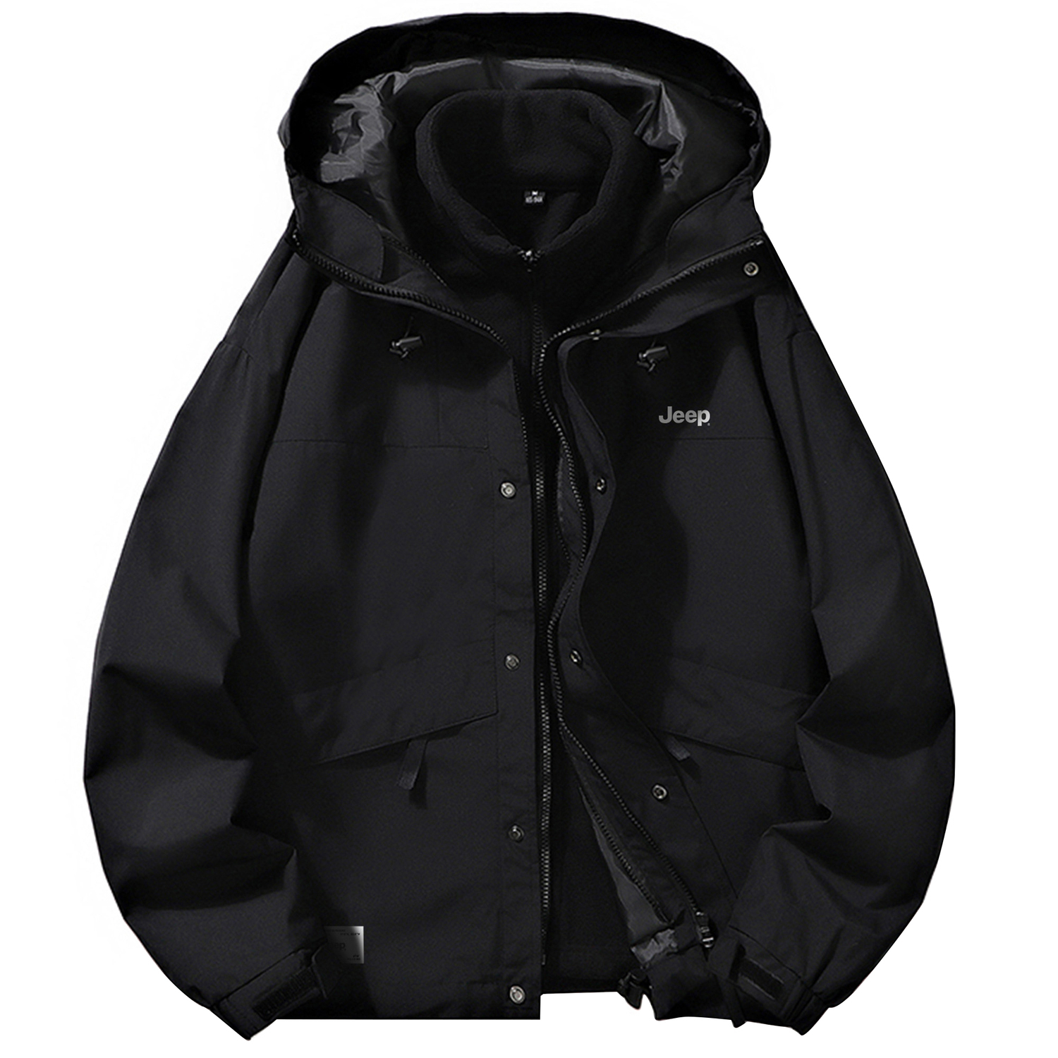 Jeep Ветрозащитная термоутепленная водоотталкивающая куртка унисекс, Knight Black
Jeep Ветрозащитная термоутепленная водоотталкивающая куртка унисекс, Knight Black