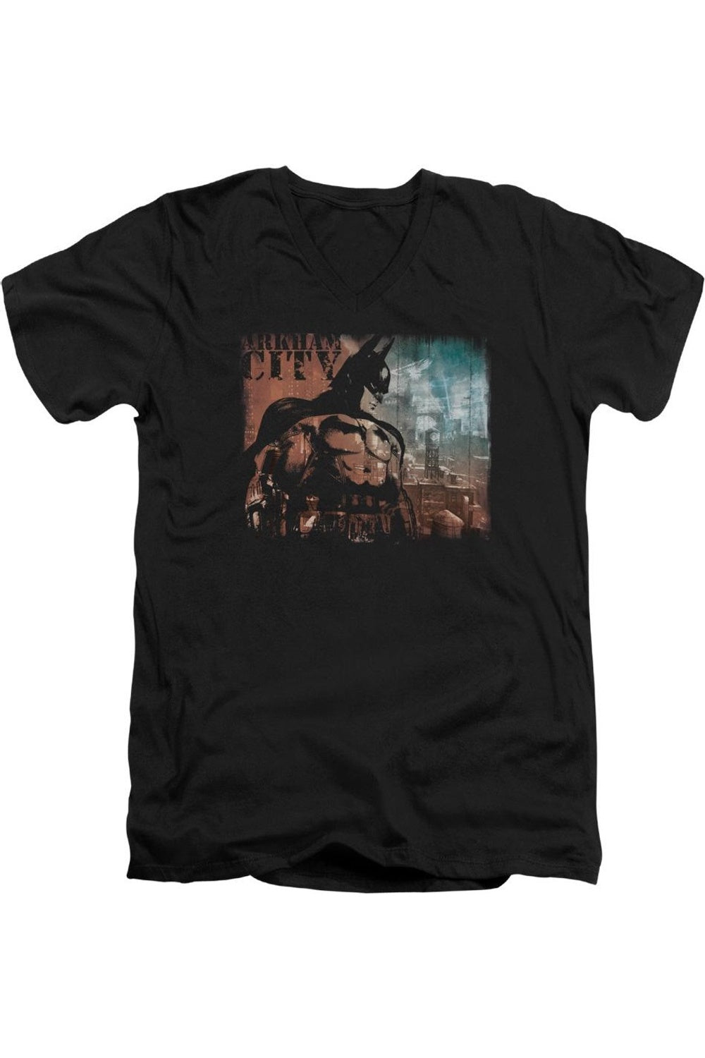 Футболка / футболка Batman Arkham City City Knockout с коротким рукавом и V-образным вырезом для взрослых Gildan, черный
Футболка / футболка Batman Arkham City City Knockout с коротким рукавом и V-образным вырезом для взрослых Gildan, черный