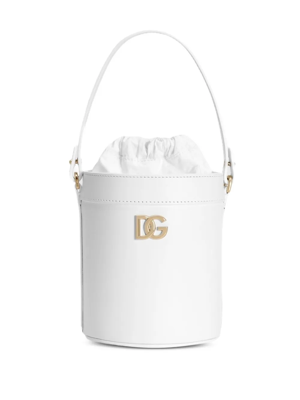 Сумка-ведро с кулиской и логотипом Dolce & Gabbana Kids, белый
Сумка-ведро с кулиской и логотипом Dolce & Gabbana Kids, белый