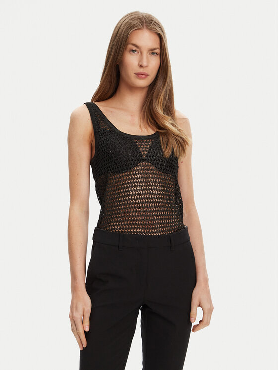 Топ regular fit W5YR29 Z37G0 Guess, черный
Топ regular fit W5YR29 Z37G0 Guess, черный