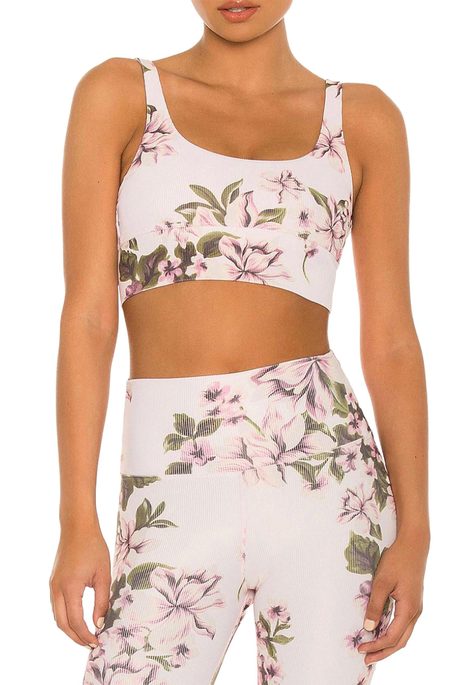 Топ Leah с розовым цветочным принтом Beach Riot 
Топ Leah с розовым цветочным принтом Beach Riot