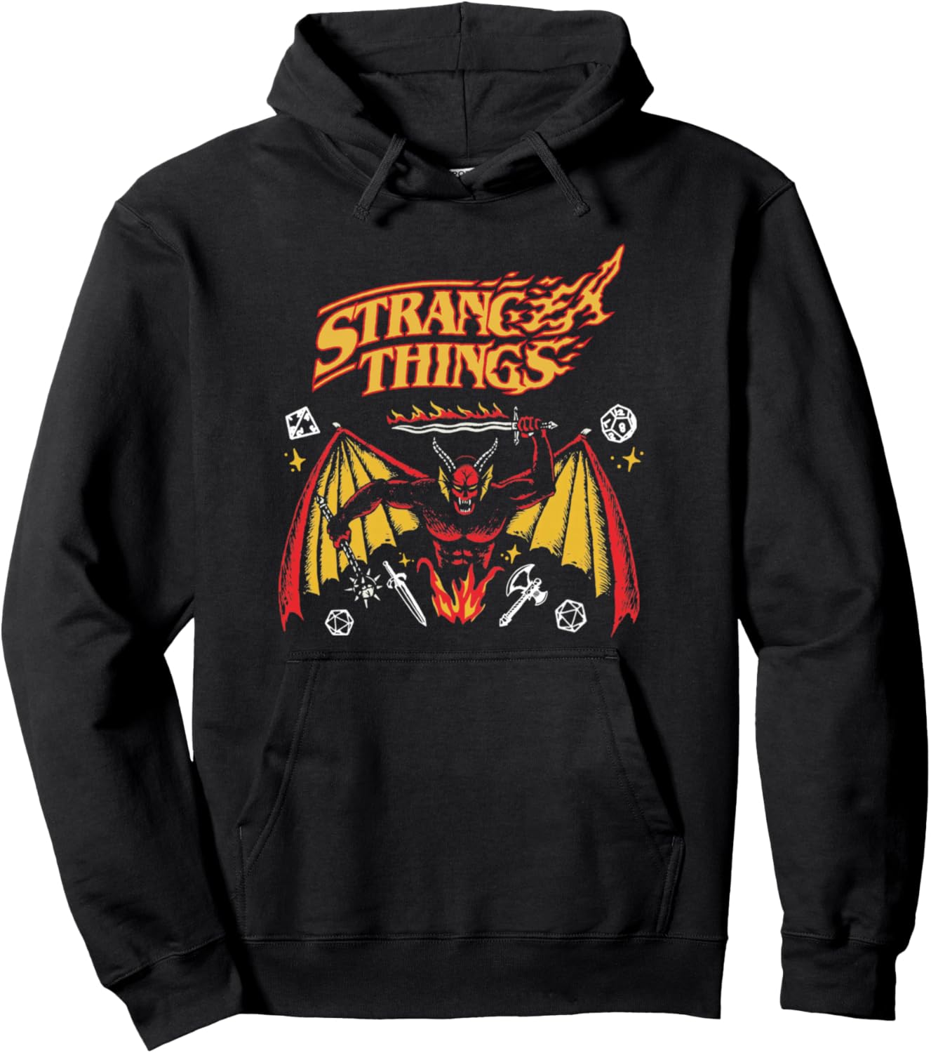Худи с логотипом Stranger Things Hellfire Powerful Devil Ready To Combat, черный
Худи с логотипом Stranger Things Hellfire Powerful Devil Ready To Combat, черный
