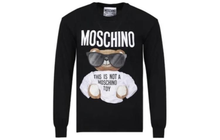 Свитер с вышивкой "Мишка" Moschino, черный
Свитер с вышивкой "Мишка" Moschino, черный