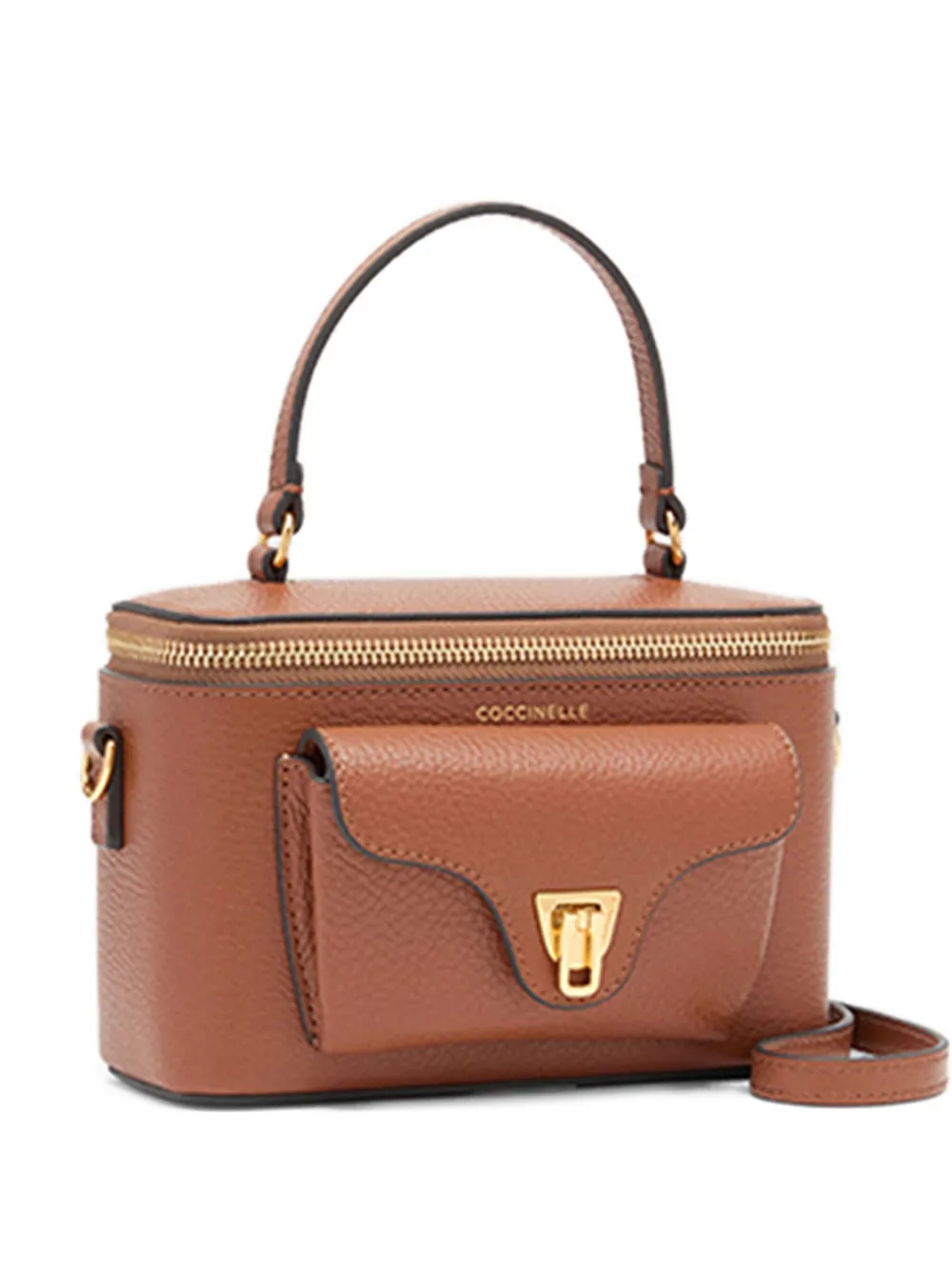 Сумка-сэтчел размера мини Coccinelle, коричневый
Сумка-сэтчел размера мини Coccinelle, коричневый