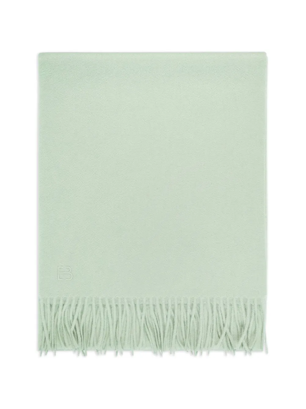 Шарф с вышитым монограммным узором и бахромой Bompard, зеленый
Шарф с вышитым монограммным узором и бахромой Bompard, зеленый