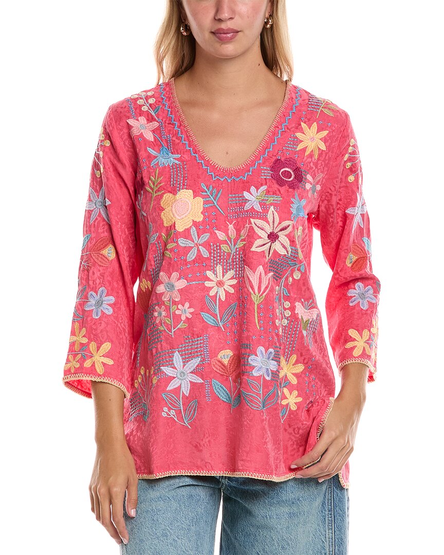 Джонни Вас Блузка Инджи Johnny Was, розовый
Джонни Вас Блузка Инджи Johnny Was, розовый