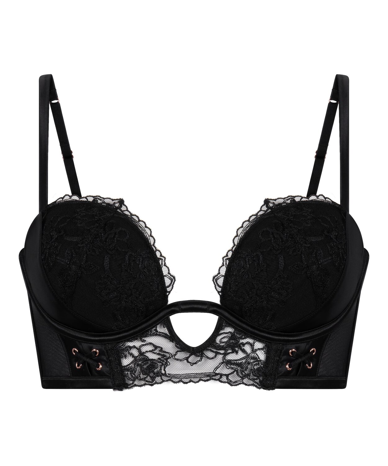 Hunkemöller Бюстгальтер 'Catherine' в черном цвете
Hunkemöller Бюстгальтер 'Catherine' в черном цвете