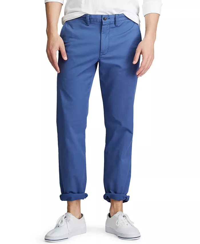 Мужские прямые брюки чинос с эластичной тканью Polo Ralph Lauren, синий
Мужские прямые брюки чинос с эластичной тканью Polo Ralph Lauren, синий