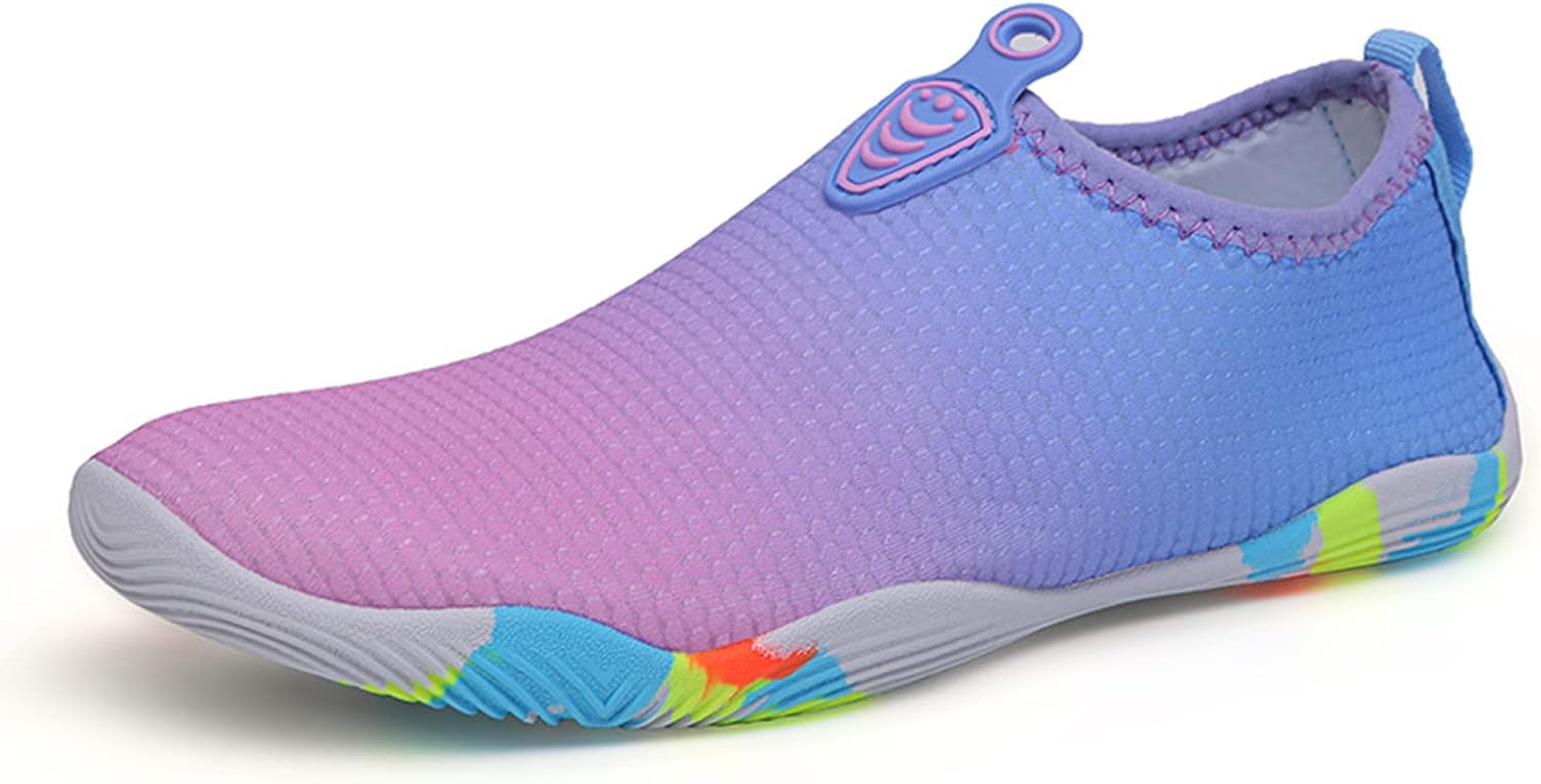 Водные туфли с градиентным цветом, обувь для пляжа и бассейна, быстросохнущая для водных видов спорта, йоги, тренировок, серфинга и плавания, мужские и женские (Синий-А, 6.5) Alievoke
Водные туфли с градиентным цветом, обувь для пляжа и бассейна, быстросохнущая для водных видов спорта, йоги, тренировок, серфинга и плавания, мужские и женские (Синий-А, 6.5) Alievoke