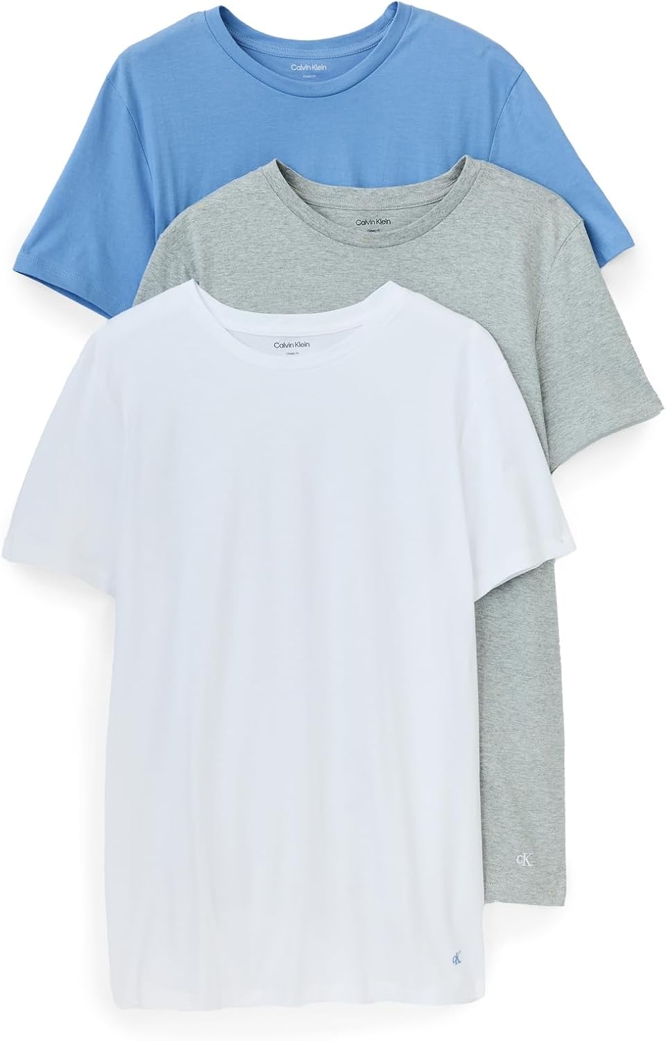 Мужские классические хлопковые футболки Calvin Klein Underwear, комплект из 3 пар с круглым вырезом, White/Grey Heather/Glacier, Белый, Мужские классические хлопковые футболки Calvin Klein Underwear, комплект из 3 пар с круглым вырезом, White/Grey Heather
Мужские классические хлопковые футболки Calvin Klein Underwear, комплект из 3 пар с круглым вырезом, White/Grey Heather/Glacier, Белый, Мужские классические хлопковые футболки Calvin Klein Underwear, комплект из 3 пар с круглым вырезом, White/Grey Heather
