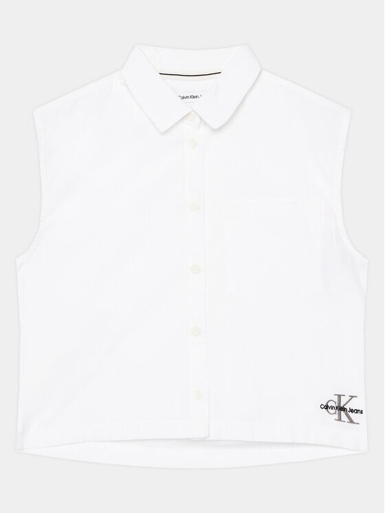 Рубашка свободного кроя Calvin Klein, белый
Рубашка свободного кроя Calvin Klein, белый