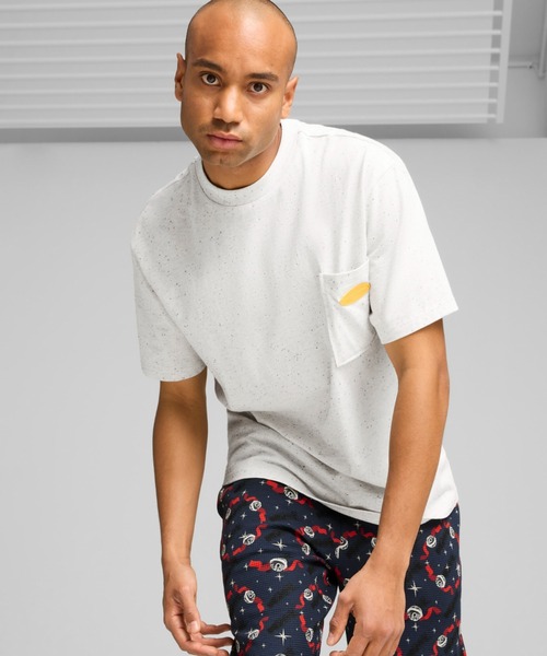 Мужская баскетбольная футболка с коротким рукавом PUMA HOOPS x POLAR EXPRESS, белая
Мужская баскетбольная футболка с коротким рукавом PUMA HOOPS x POLAR EXPRESS, белая