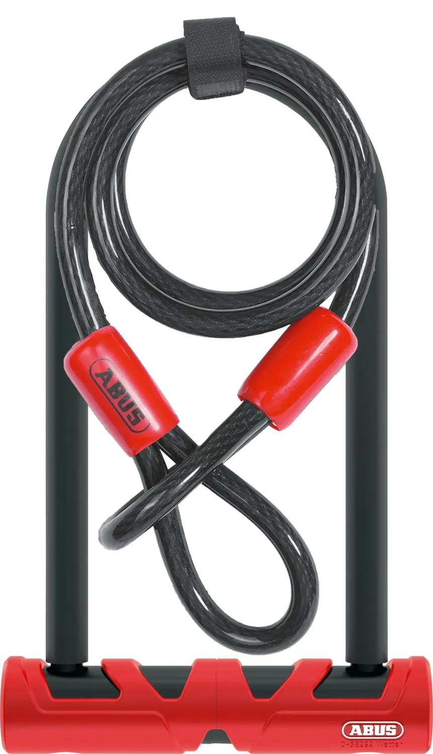 Ультимативный 420 U-замок + кабель Cobra ABUS, Black
Ультимативный 420 U-замок + кабель Cobra ABUS, Black