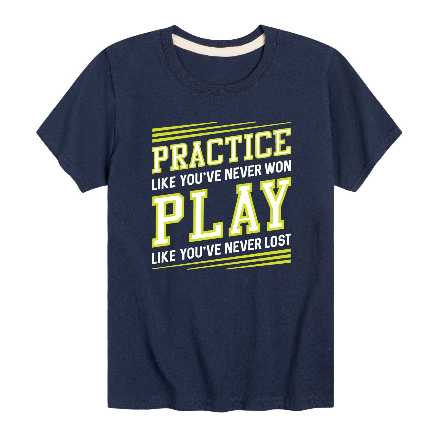 Мальчики 8–20 лет тренируются так, как будто вы никогда не выигрывали футболку с рисунком Licensed Character, синий
Мальчики 8–20 лет тренируются так, как будто вы никогда не выигрывали футболку с рисунком Licensed Character, синий