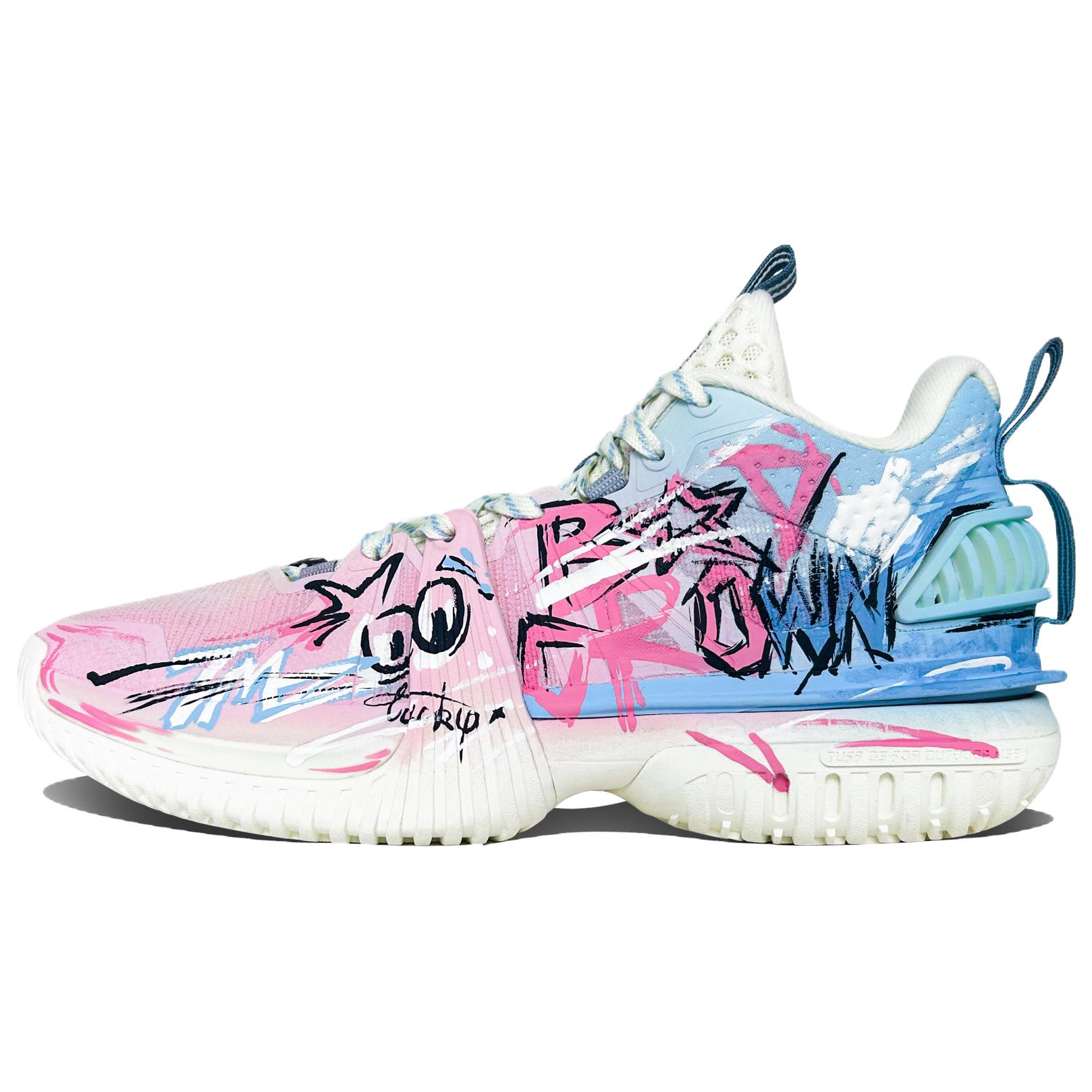 LINING Баскетбольные кроссовки Storm 2024 Shock Absorbers с противоскользящим эффектом, дышащие, низкие, мужские, цвет синий/розовый
LINING Баскетбольные кроссовки Storm 2024 Shock Absorbers с противоскользящим эффектом, дышащие, низкие, мужские, цвет синий/розовый