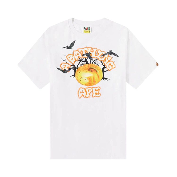 Футболка BAPE Halloween Jack O Lantern College Tee, White
Футболка BAPE Halloween Jack O Lantern College Tee, White