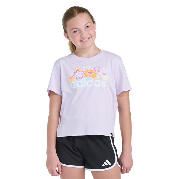 Детская футболка с принтом Girls 7-16 Adidas, Light Purple
Детская футболка с принтом Girls 7-16 Adidas, Light Purple