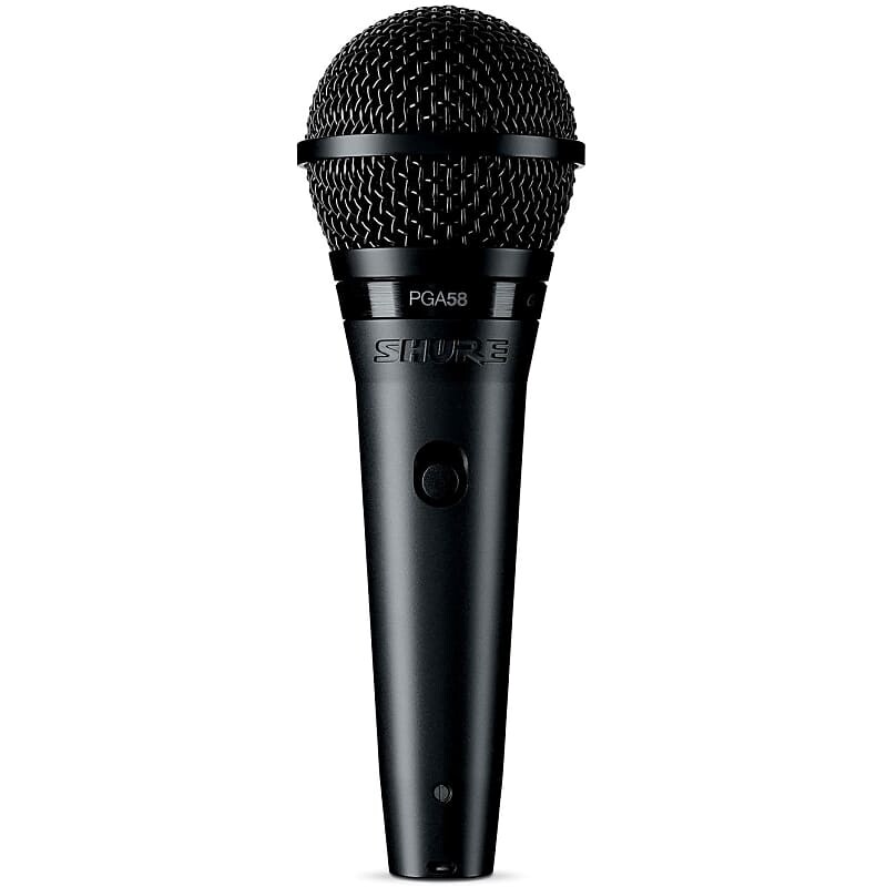 Кардиоидный динамический вокальный микрофон Shure PGA58-LC
Кардиоидный динамический вокальный микрофон Shure PGA58-LC