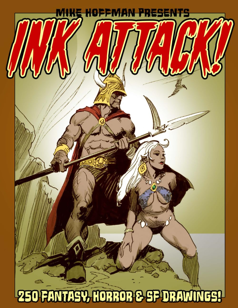 Ink Attack!: 250 Fantasy, Horror & SF Drawings! (Independently published)
Ink Attack!: 250 Fantasy, Horror & SF Drawings! (Independently published)