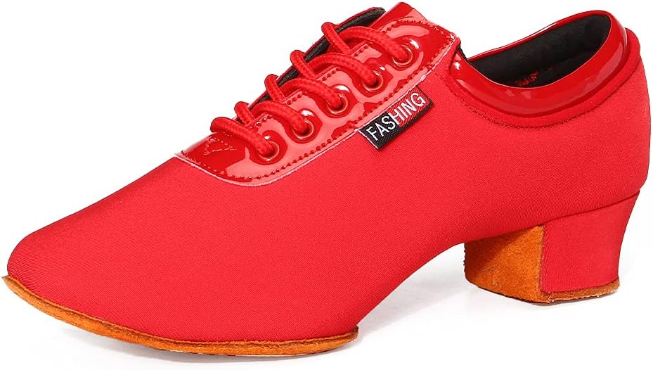 Танцевальные туфли SWDZM для мужчин и женщин для бальных танцев с шнуровкой, современные латинские, для сальсы, для выступлений и репетиций, красный
Танцевальные туфли SWDZM для мужчин и женщин для бальных танцев с шнуровкой, современные латинские, для сальсы, для выступлений и репетиций, красный