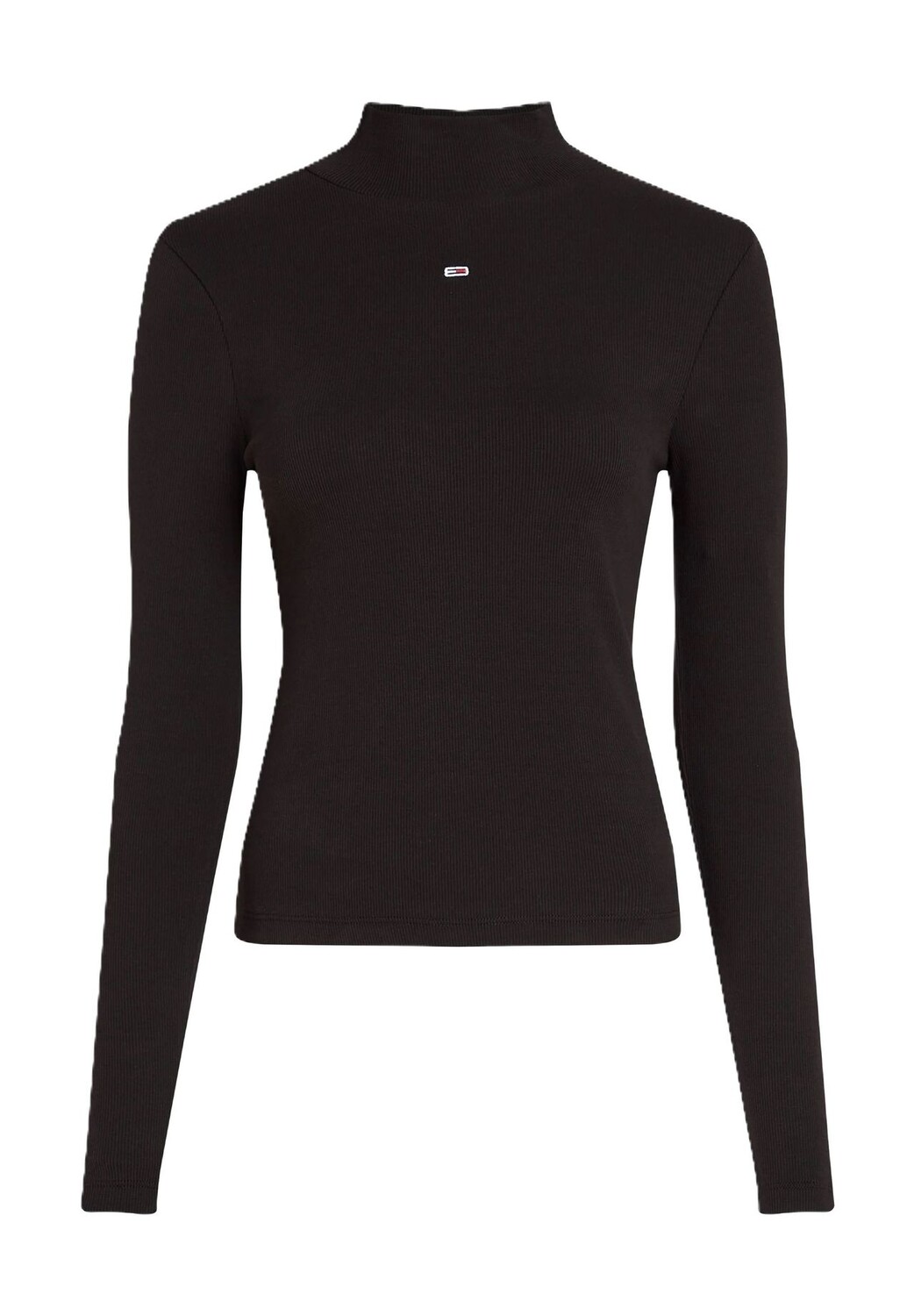 Женская рубашка с длинными рукавами и вышивкой логотипа TOMMY Jeans, черный 
Женская рубашка с длинными рукавами и вышивкой логотипа TOMMY Jeans, черный