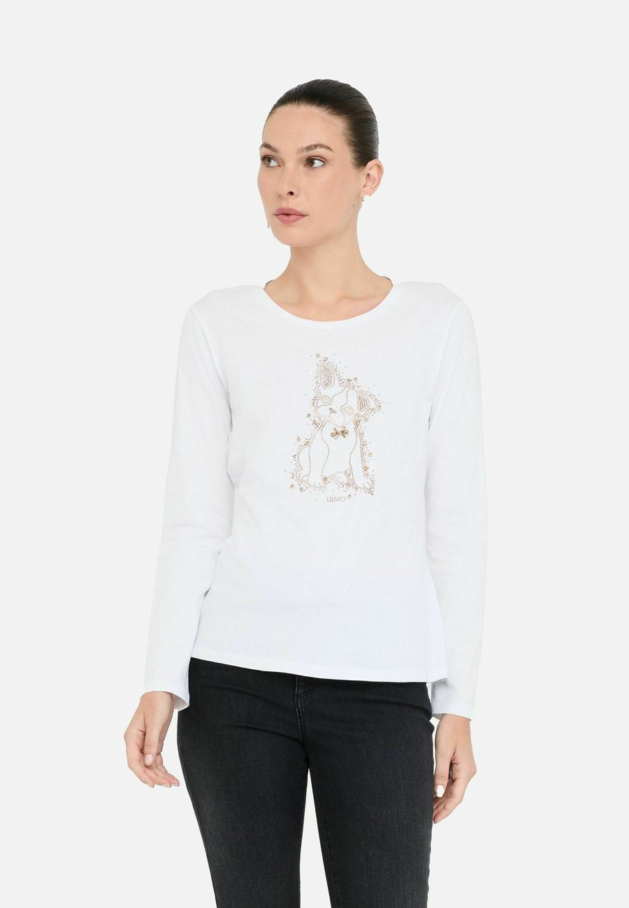 Топ LIU JO Long sleeved top, White
Топ LIU JO Long sleeved top, White