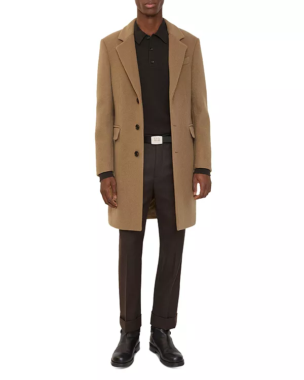 Шерстяное пальто-каркас Beverley Burberry, бежевый
Шерстяное пальто-каркас Beverley Burberry, бежевый