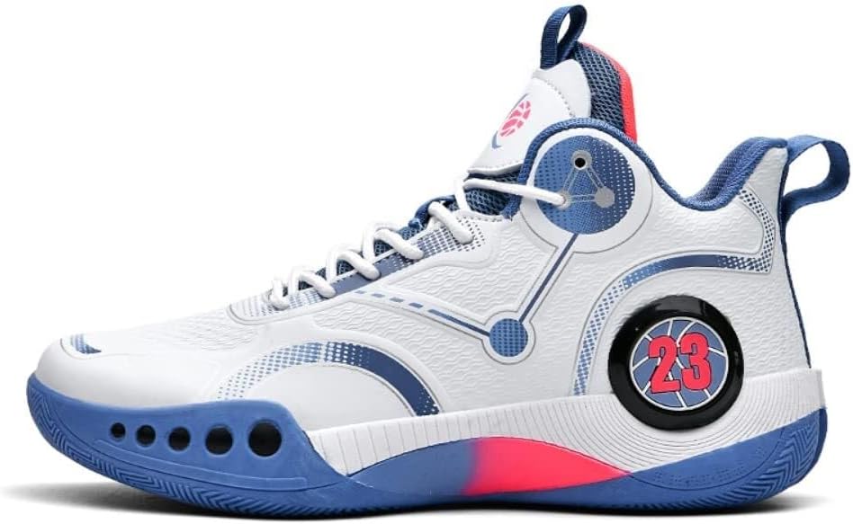 Мужские баскетбольные кроссовки, дышащие, с амортизацией, износостойкие, модные, для активного отдыха и тренировок, прогулочная обувь Generic, синий
Мужские баскетбольные кроссовки, дышащие, с амортизацией, износостойкие, модные, для активного отдыха и тренировок, прогулочная обувь Generic, синий