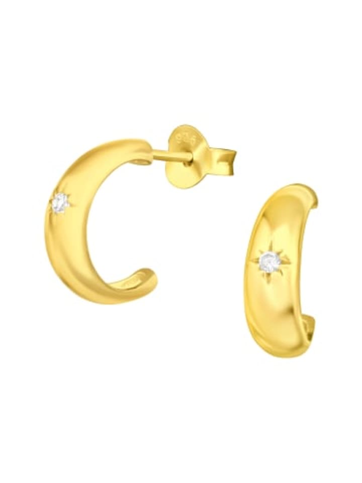 Alexander York Серьги-кольца в форме звезды из белого кристалла, выполненные из серебра 925 пробы, в золотой оправе (2 части)
Alexander York Серьги-кольца в форме звезды из белого кристалла, выполненные из серебра 925 пробы, в золотой оправе (2 части)