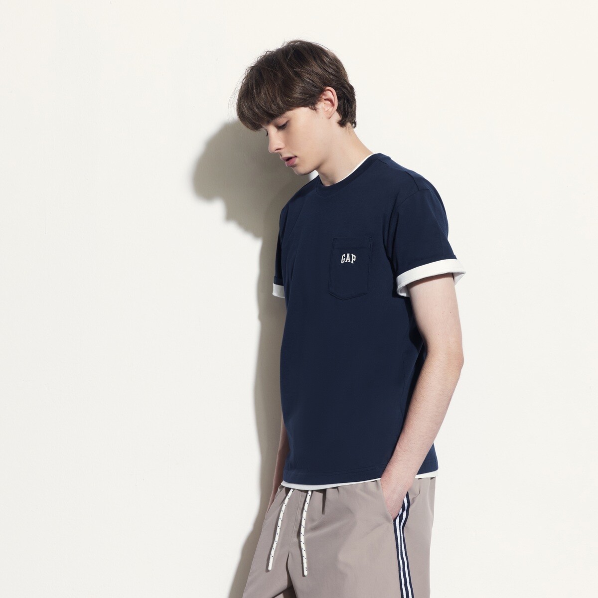 Футболка мужская Gap, синий
Футболка мужская Gap, синий