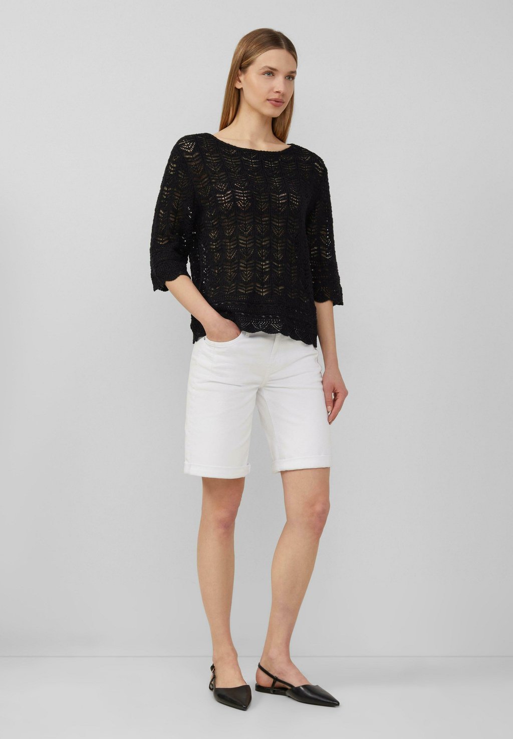 Джемпер AJOUR-MIT 3/4-ÄRMELN s.Oliver, черный
Джемпер AJOUR-MIT 3/4-ÄRMELN s.Oliver, черный