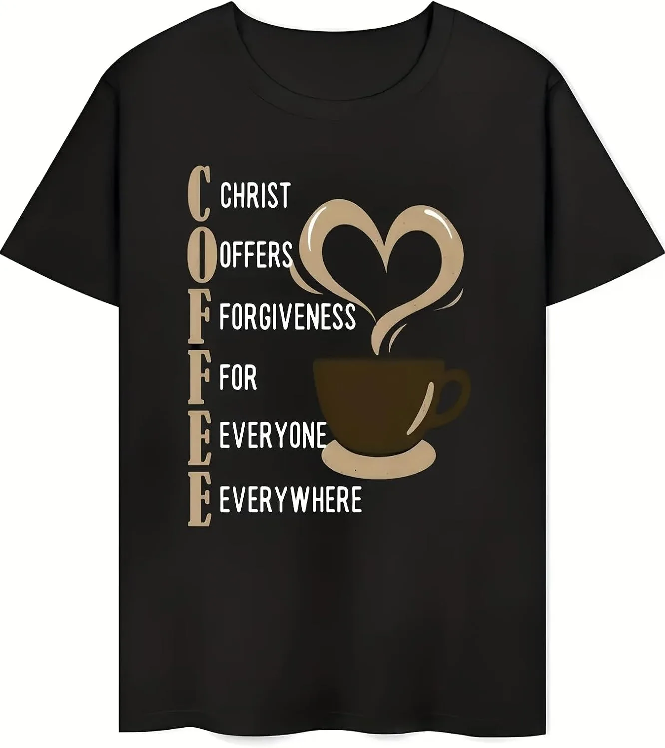 Мужская футболка Relaxed Fit из 100% хлопка с принтом "Coffee Owner Offers Forgiveness" - Black, уличный стиль NEKO MENA
Мужская футболка Relaxed Fit из 100% хлопка с принтом "Coffee Owner Offers Forgiveness" - Black, уличный стиль NEKO MENA