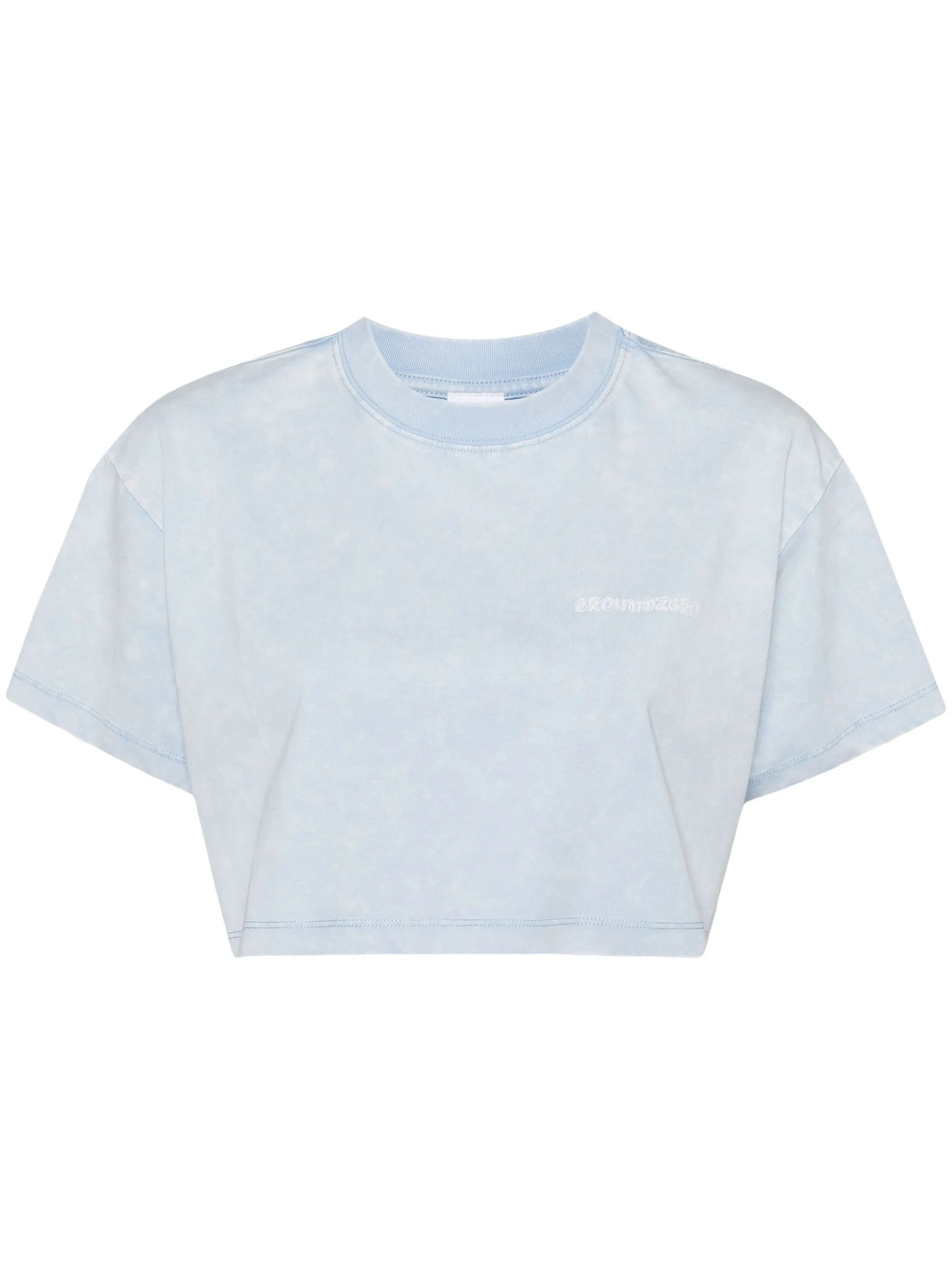 Укороченная футболка с логотипом Ground Zero, синий
Укороченная футболка с логотипом Ground Zero, синий