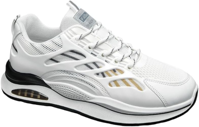 Мужские баскетбольные кроссовки Clolinde, дышащие сетчатые беговые кроссовки, с комфортной и мягкой подкладкой, амортизирующие и противоскользящие свойства, подходят для повседневной активности на улице и бега, белый/черный
Мужские баскетбольные кроссовки Clolinde, дышащие сетчатые беговые кроссовки, с комфортной и мягкой подкладкой, амортизирующие и противоскользящие свойства, подходят для повседневной активности на улице и бега, белый/черный